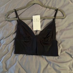 Black Bra Top